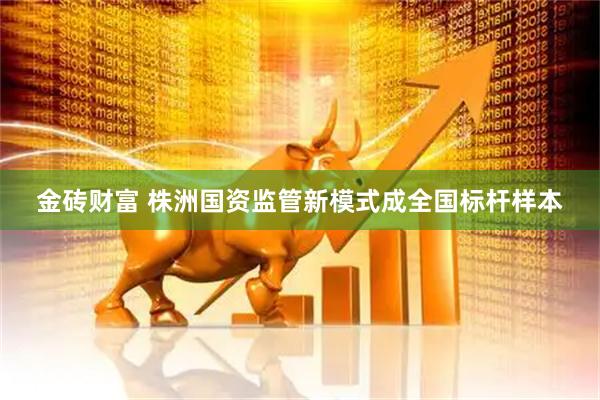 金砖财富 株洲国资监管新模式成全国标杆样本