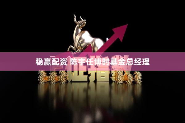 稳赢配资 陈宇任博时基金总经理